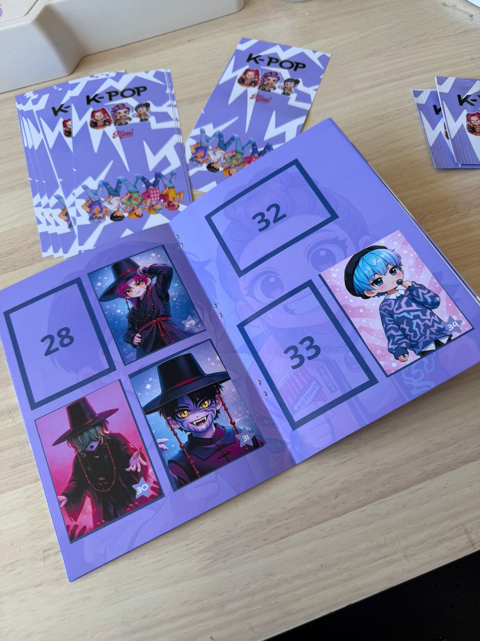 Album de cromo K-POP
