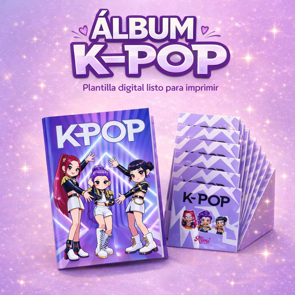 Album de cromo K-POP