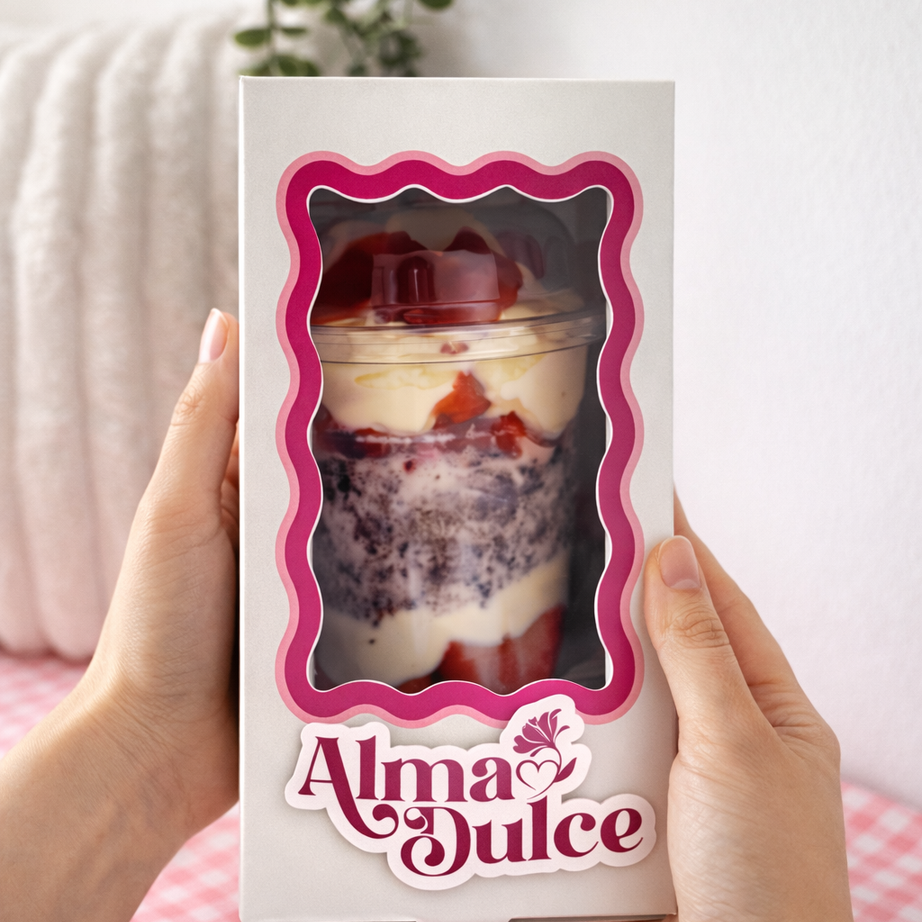 Plantilla Cajita para Postres que Vende Sola | Editable