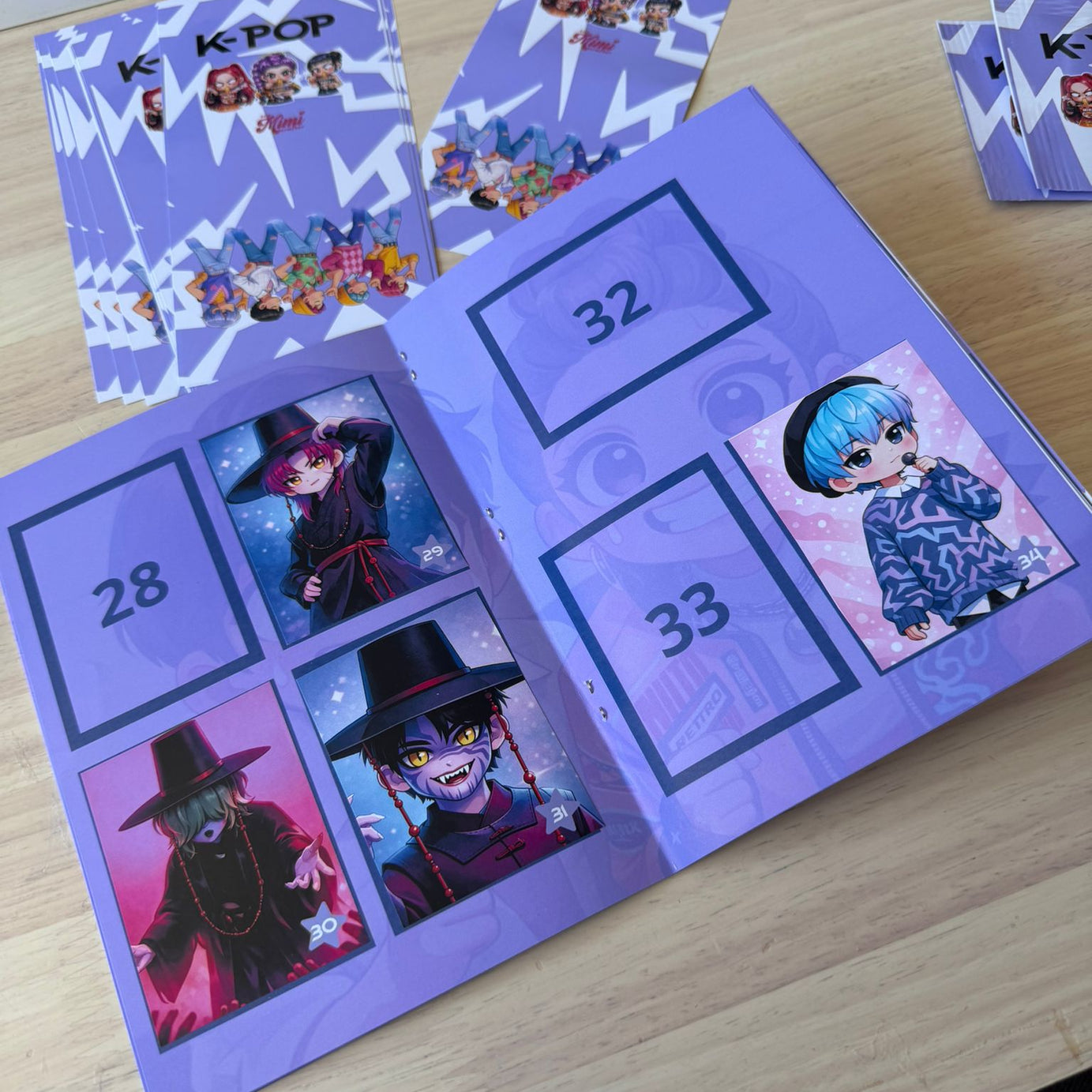 Album de cromo K-POP