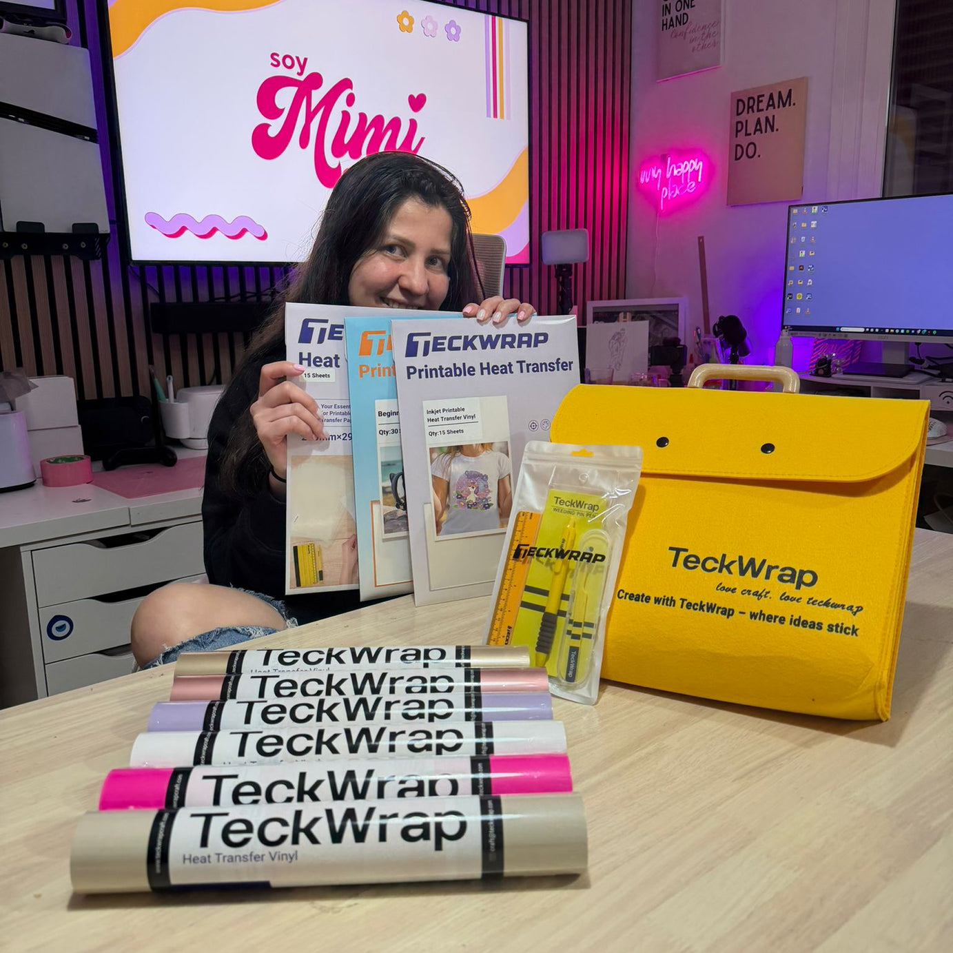 Aprende vinilo textil desde cero y crea productos personalizados para vender